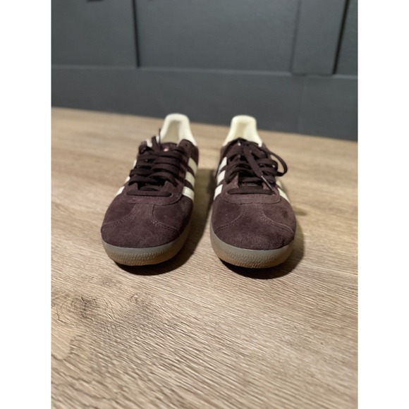 adidas gazelle silver green womens Adidas Gazelle Indoor Shadow Brown – YOURFAULT